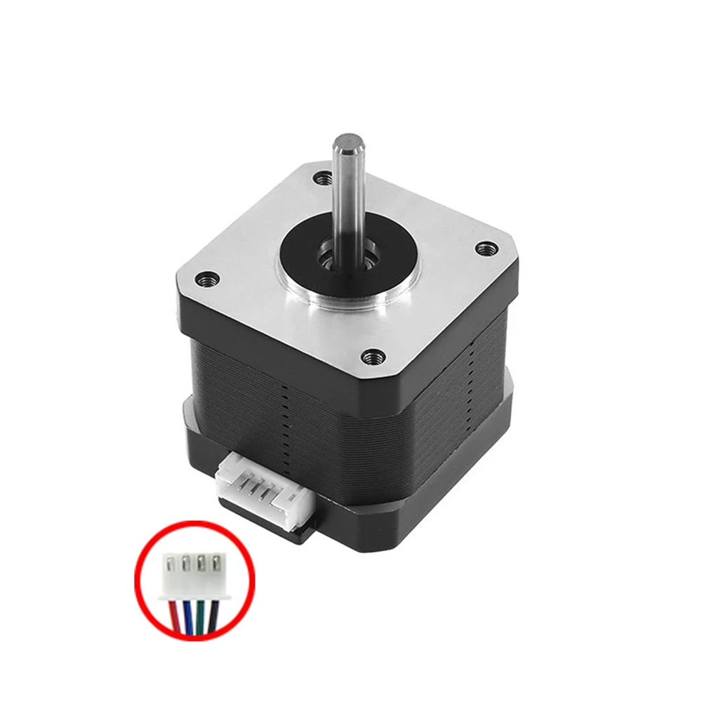 42 Stepper Motor 17HS4401/17HS4401S Two Phases Four Lines 38mm High DC3.6V Stepper Motor for 3D Printer CNC Engraving Machine