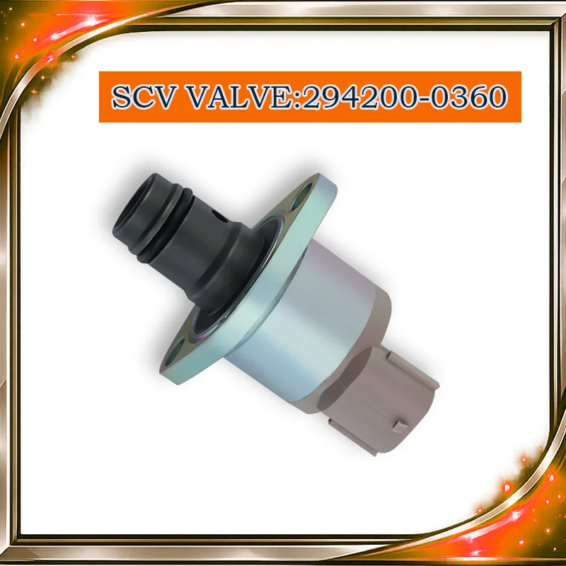 Válvula SCV 294200-0360 Válvula de Control de Succión y Presión para De-nso Mitsubishi L200 294009-0251 A6860VM09A 1460A037 YE0833