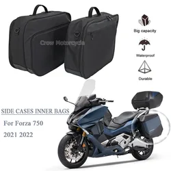 New Motorcycle Black Waterproof Dirt Resistant SIDE CASES INNER BAGS Interior Bag For Side Case For Forza 750 2021 2022