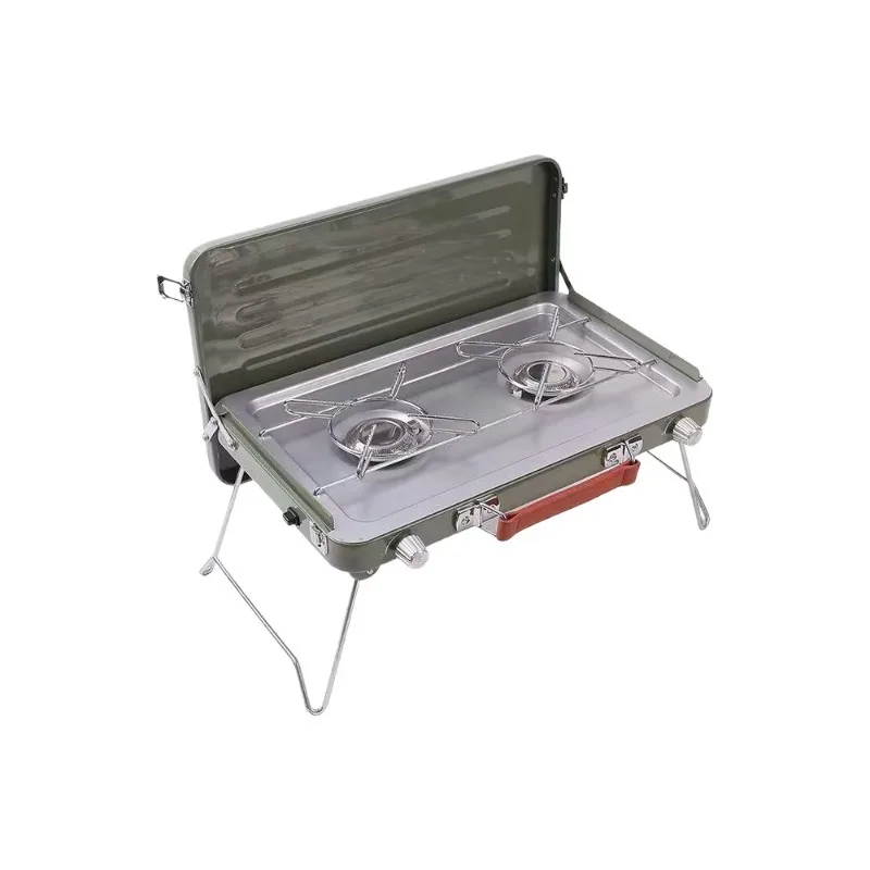【Best-selling】Portable Integrated Camping Stove with  Fuel and 32cm X 12cm Grill Includes User Manual for Outdoor Adventures and