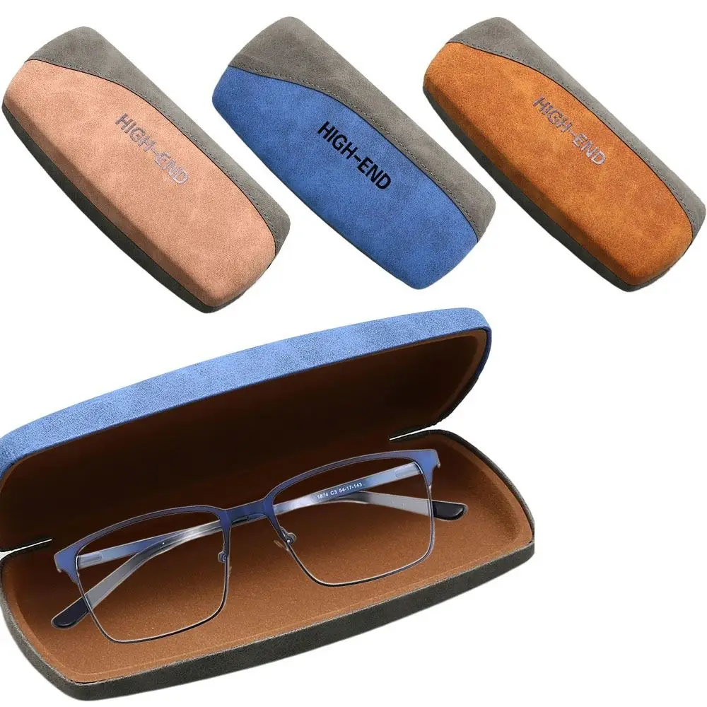 Metal Glasses Boxes Holder Pressure Resistant Splicing Pattern Sunglasses Bag Multifunctional Creative Myopia Glasses Case