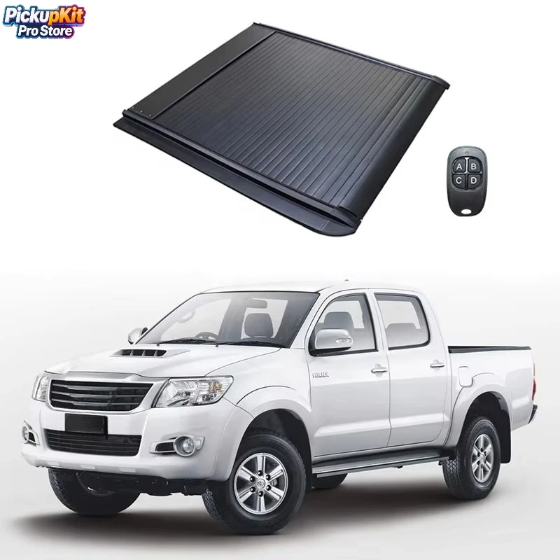 

Hard Electric Retractable Roller Shutter Tonneau Cover – Custom Fit for Hilux Revo/Rocco/Rogue