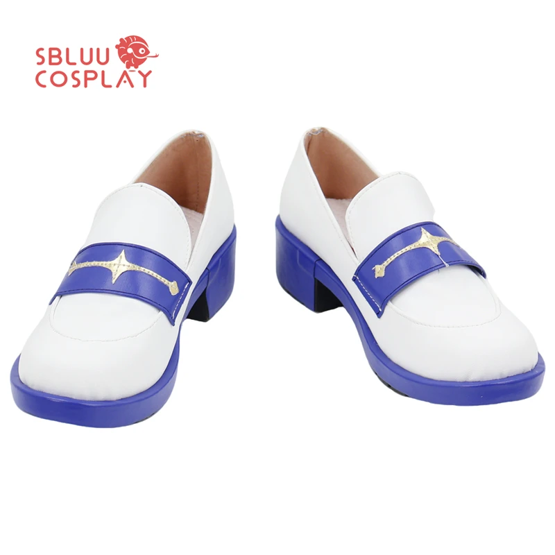 

SBluuCosplay Game White Cosplay Shoes Custom Made Boots