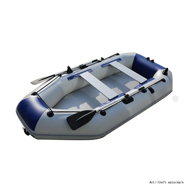 Venta caliente en lancha rápida inflable de listones de madera para 2025-4 personas/barco de casco rígido/barco de pesca, adecuado para rafting de lagos y fluvios.