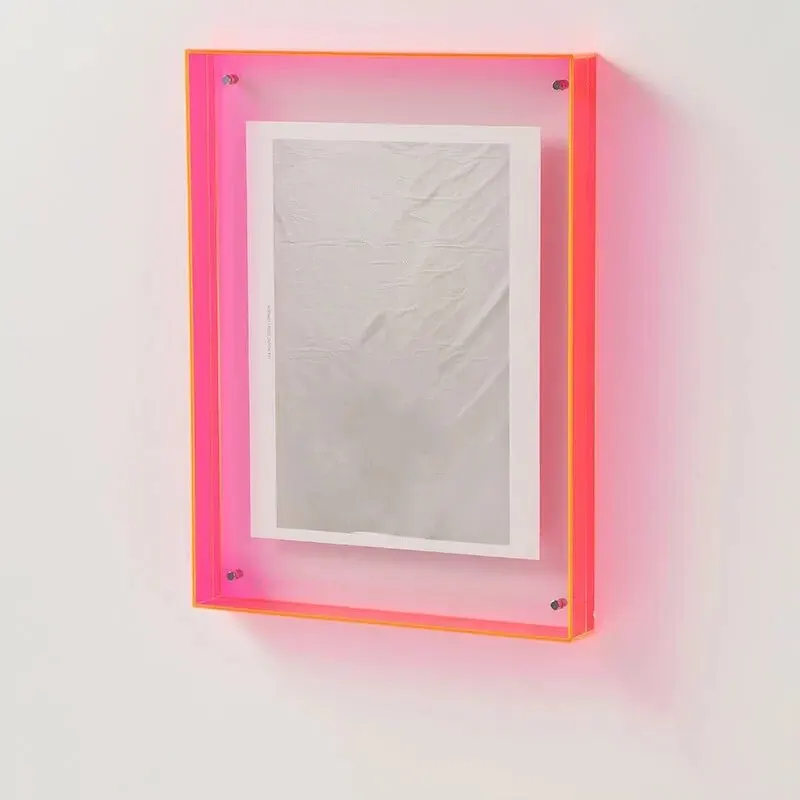 None Transparent Acrylic Photo Frame 5