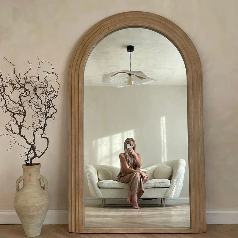 Full Body Decorative Mirrors Aesthetic Wall Big Bath Mirrors Length Nordic Girls Decoracion Para El Hogar Home Decorations