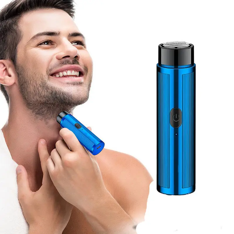 Portable Men Electric Shaver USB Rechargeable Beard removal Electric Razor Wet And Dry Dual Use Male Shaver Blade Replaceable