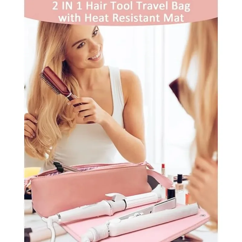 Hair Tools Travel Bags and Heat Pads Hair Dryer Carry Case Waterproof Storage Case Portable Multipurpose Organizer