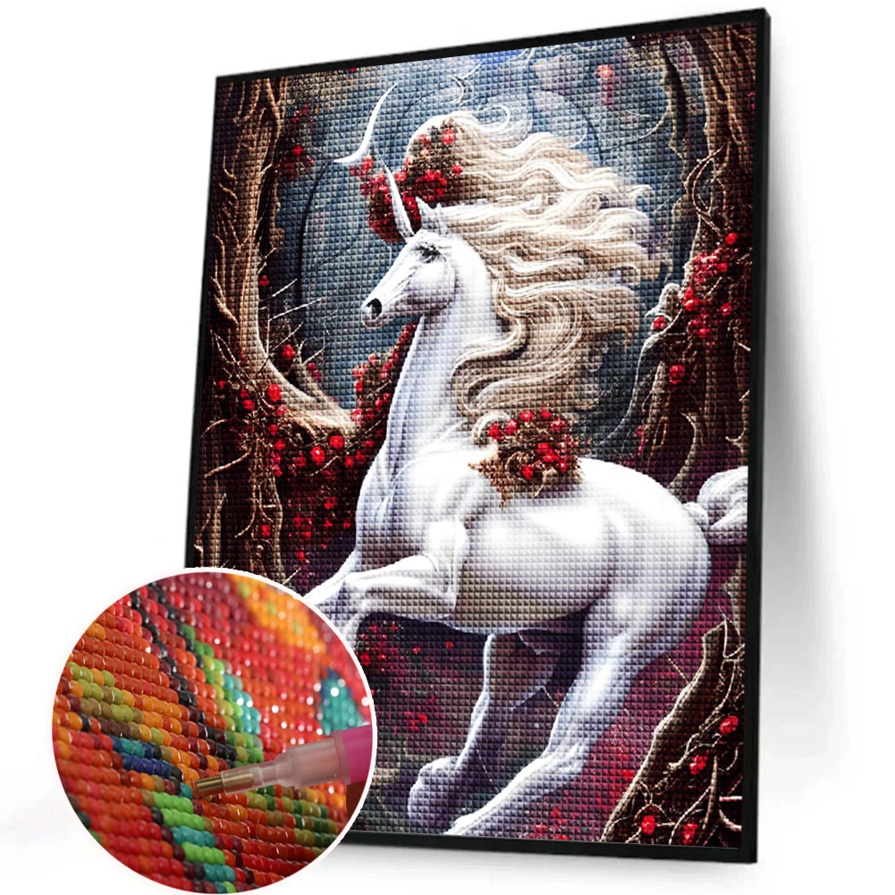 Fantasy Unicorn DIY Diamond Painting Beautiful Mythical Centaur New 2024 Cross Stitch Mosaic Diamond Embroidery For Home Decor