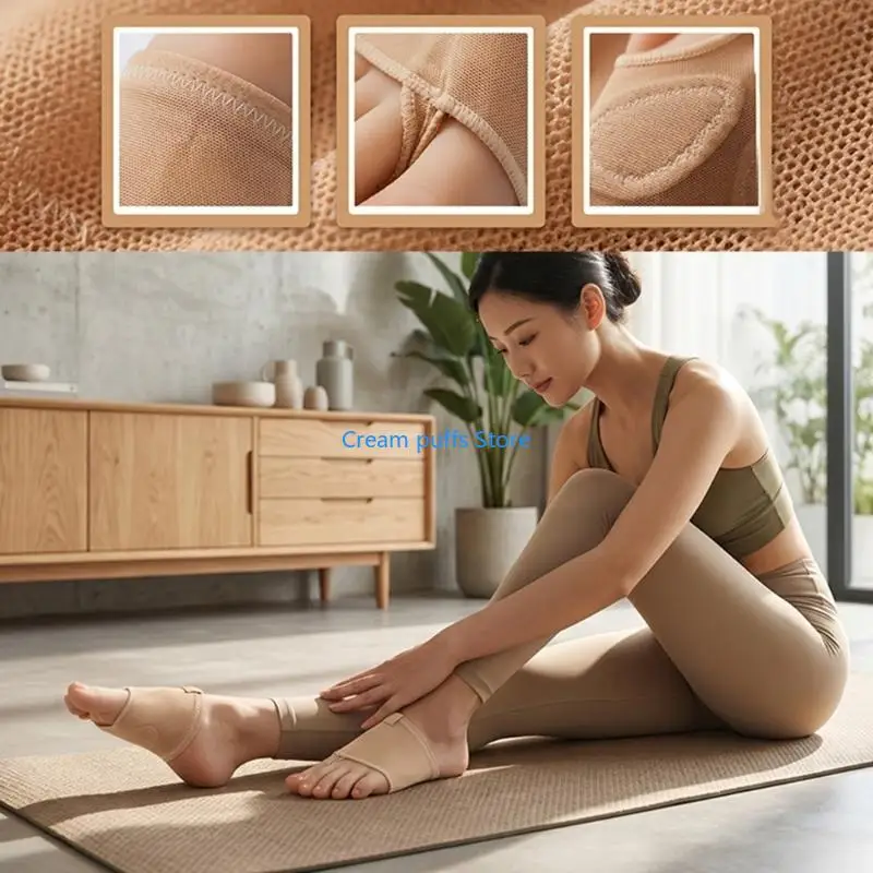 50LE Lyrical Shoe Foot Thong Dance Shoe Pad For Women Men Ballroom Dancing Workout