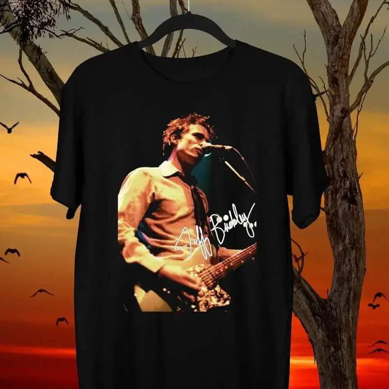 NEW Jeff Buckley Signature Classic Black All Size S 5XL T Shirt KK116