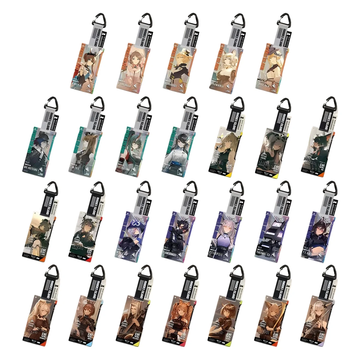 Presale Sunsyea Arknights Official Merch Original Authentic SP Acrylic Keychain Set Collection Amiya Doctor Shu Chongyue - Detail 1