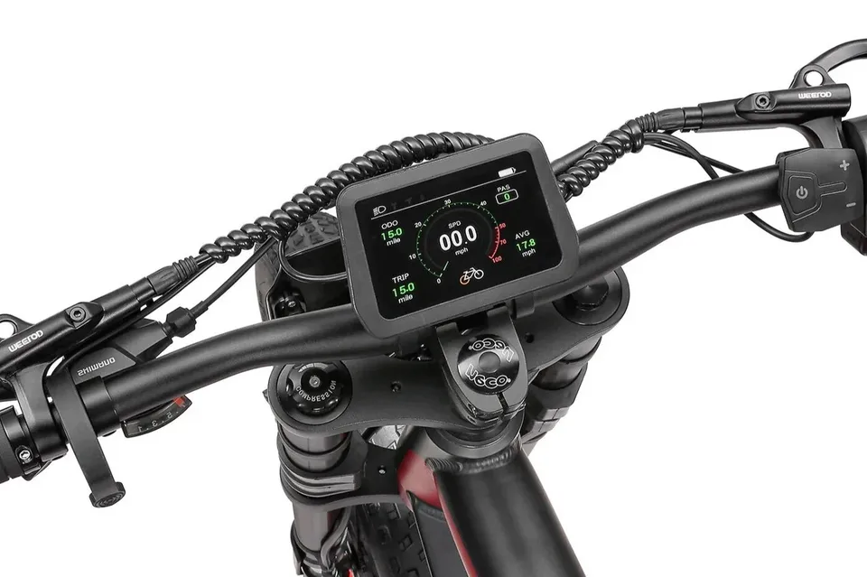 Dual Motor Electric Bike Peak 2400W Mountain Bike 52V 25Ah 35mph 100Mile image 6