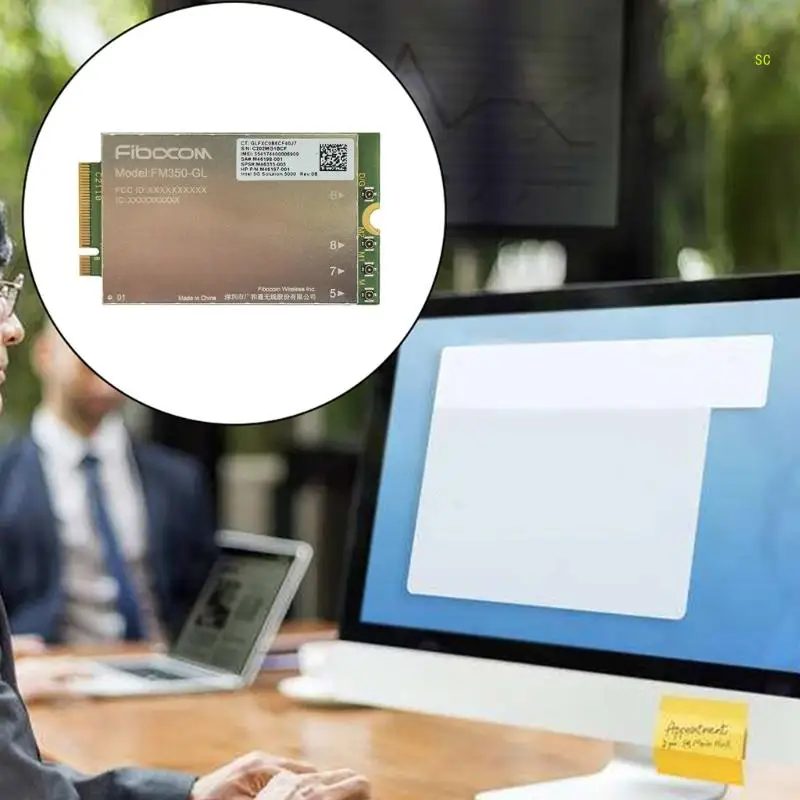 WWAN Thẻ FM350-GL LTE WCDMA WIFI Module LTE & WCDMA cho HP-X360 830 840 850 Dropshipping