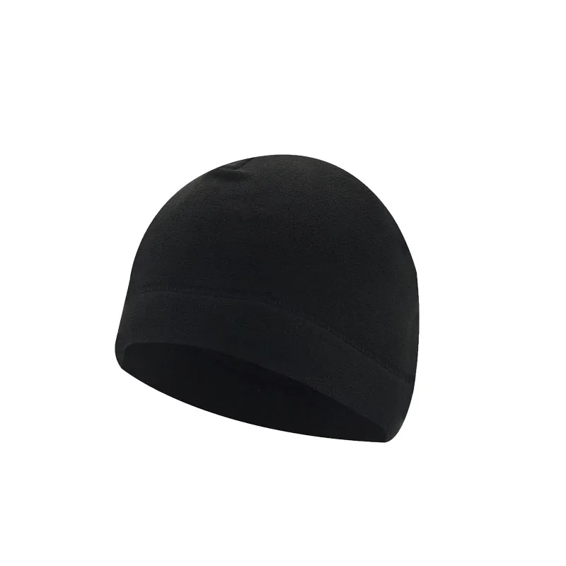 AliExpress NONE 1-3pcs Windproof Polar Fleece Beanie Hat For Women Men Winter Warm Ski Cycling Cap Soft Thermal Cold Weather Hat For Large Head