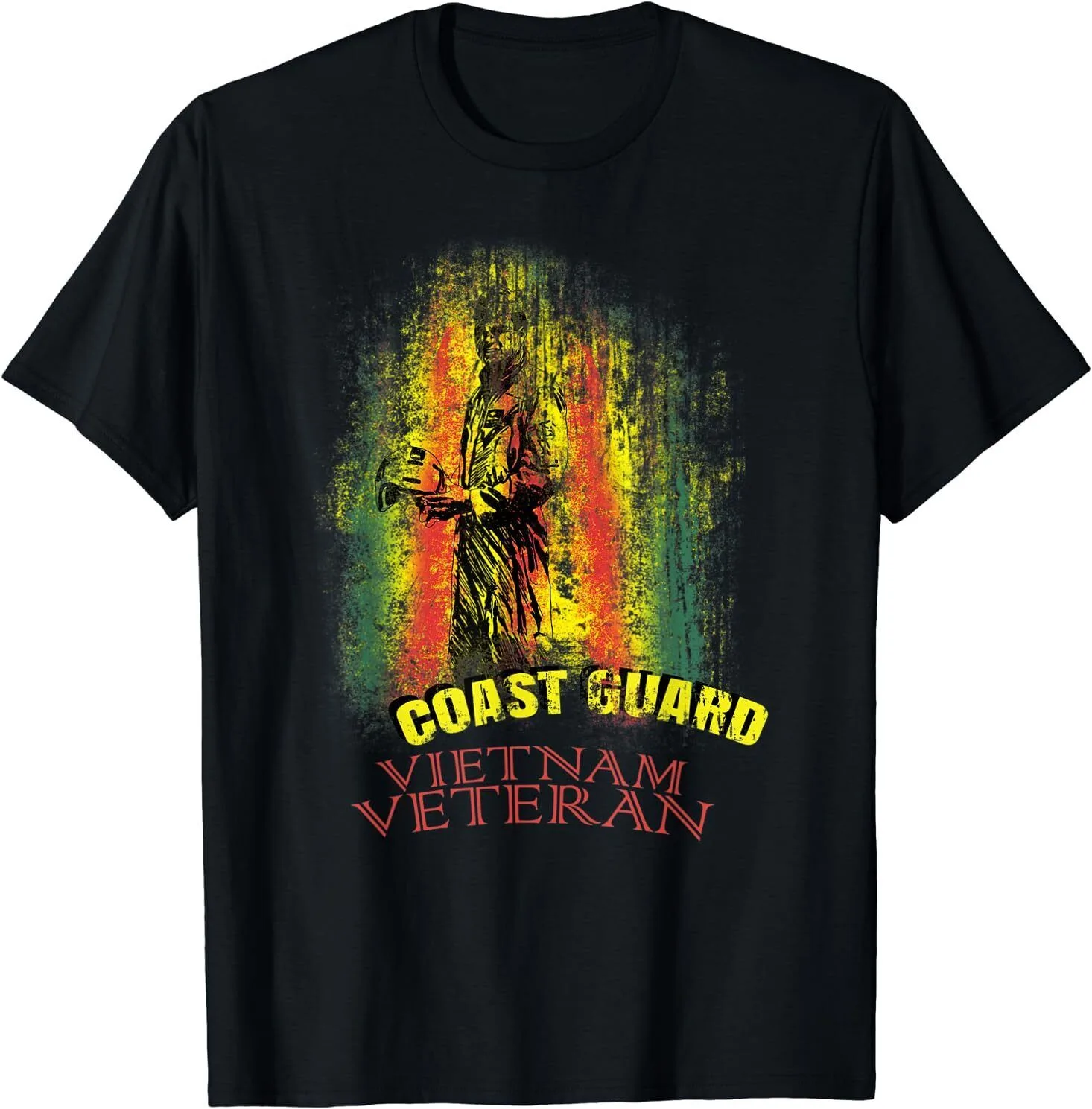 US Coast Guard Vietnam Veteran Honoring Service and Sacrifice Unisex T-Shirt