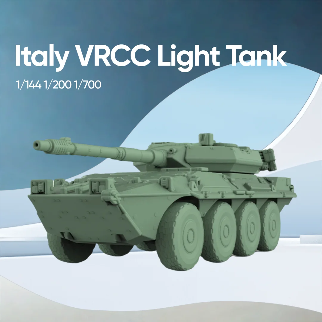 Itália VRCC Tanque Leve SSMODEL 483 1/144 1/200 1/700 Kit Modelo Militar