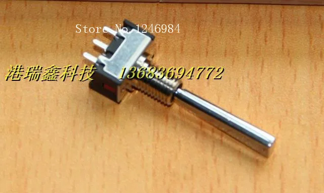 [SA]PFD-1BFLP flying model aircraft single pin 3 feet 3 files M6 long flat handle small toggle switch Deli Wei--20pcs/lot