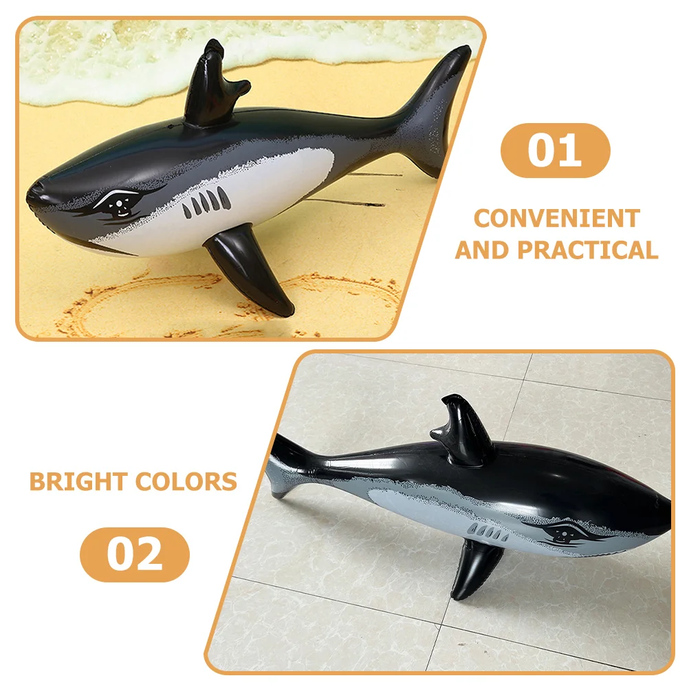 Inflatable Shark Inflatables สําหรับเด็กลอยของเล่นสัตว์ทะเลตกแต่งของเล่นของขวัญ