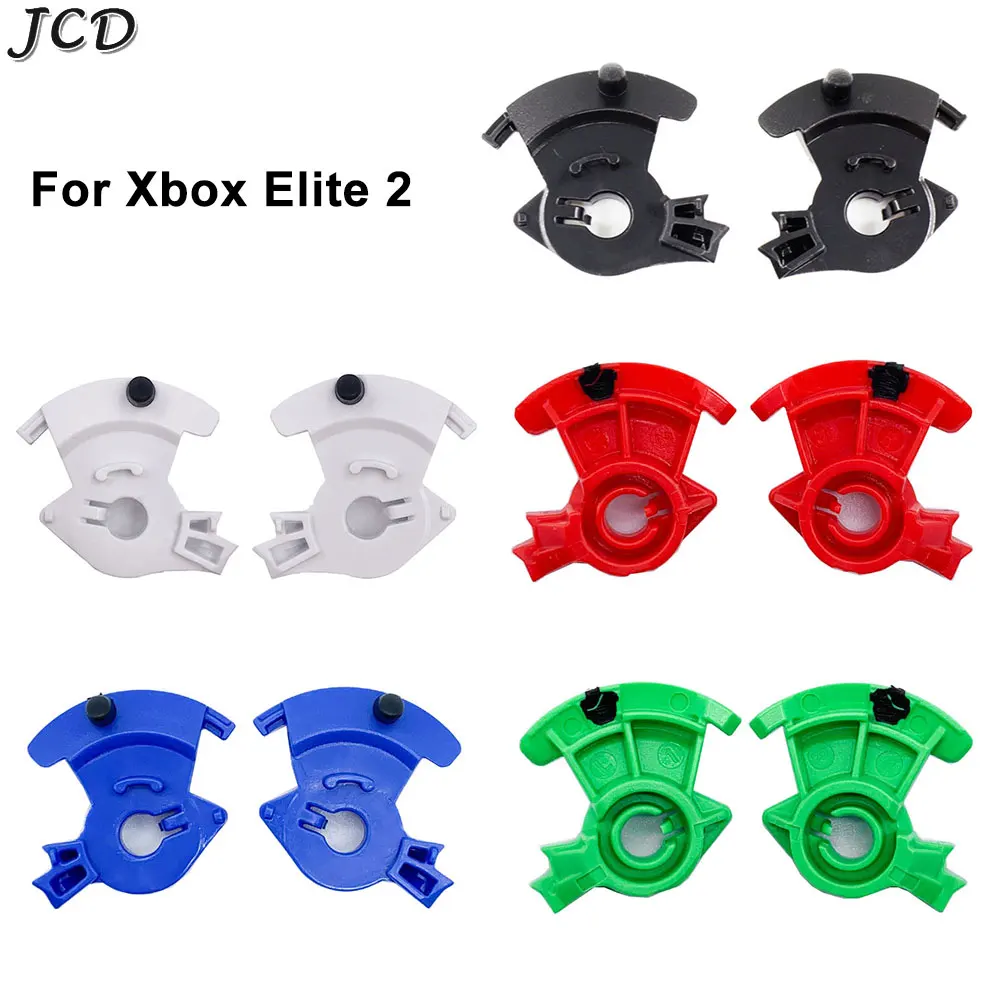 

JCD 1pairs OEM Buttons Rear Paddles For Xbox One Elite Series 2 Controller Back Button Trigger Lock Left And Right Replacement ﻿