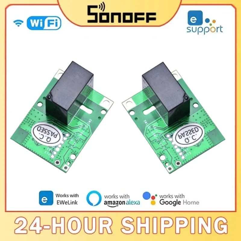 1/3/5/10PCS SONOFF RE5V1C 5V DC Dry Contact Inching/Selflock Module Switch Work via eWelink APP Support Alexa Google Home IFTTT