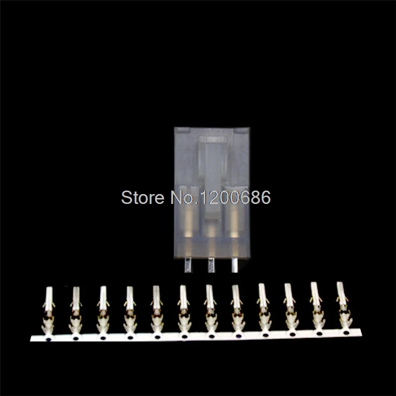 

3Pin Automotive Connector 5557/5569 Connector 4.2MM Set Plug Terminal white