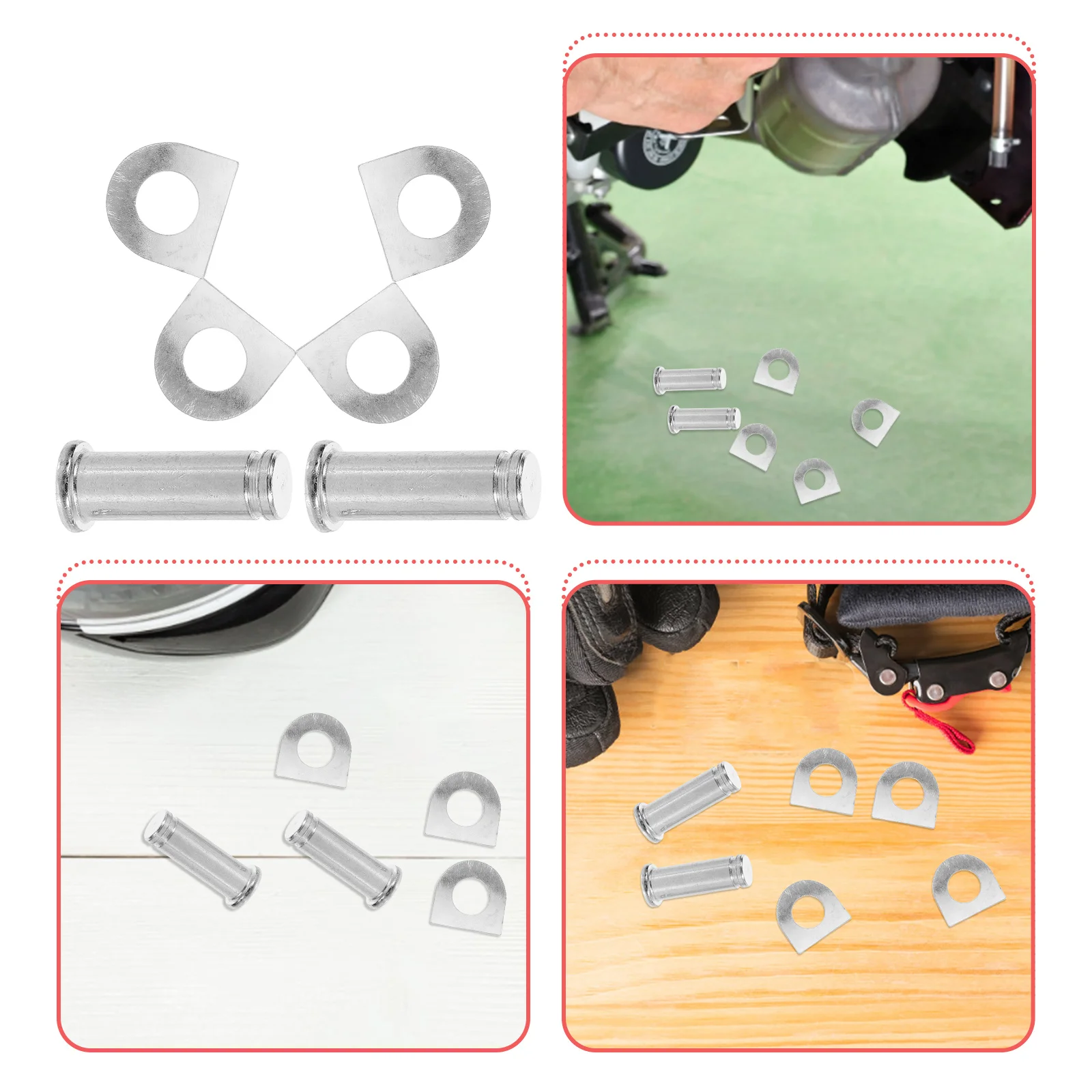 

1Set Foot Pedal Peg Mount Screw Motorcycle Footrest Pedal Bolt Foot Pegs Mount Kit Motorbike Tuning Parts Motorbike Tuning Parts