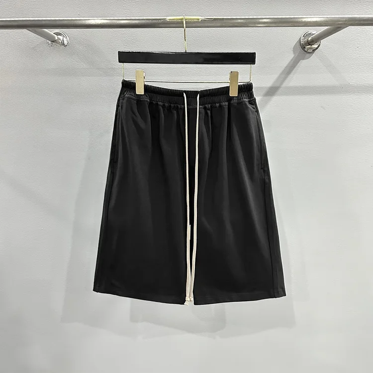 

k Pioneer 25 Summer Men's Casual Straight Leg Cotton Work Trousers Faionable Youthful Sle Six-Part Pants