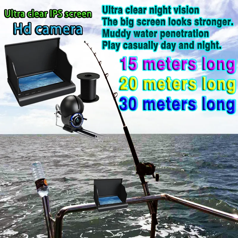 

New ultra-clear HD camera, underwater fish finder, fish finder, visual fish finder, fishing camera and fishing equipmen