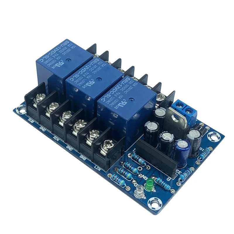 AS95-2X Speaker Protection Board For Three-Channel Power Amplifier Board, Support Subwoofer BTL