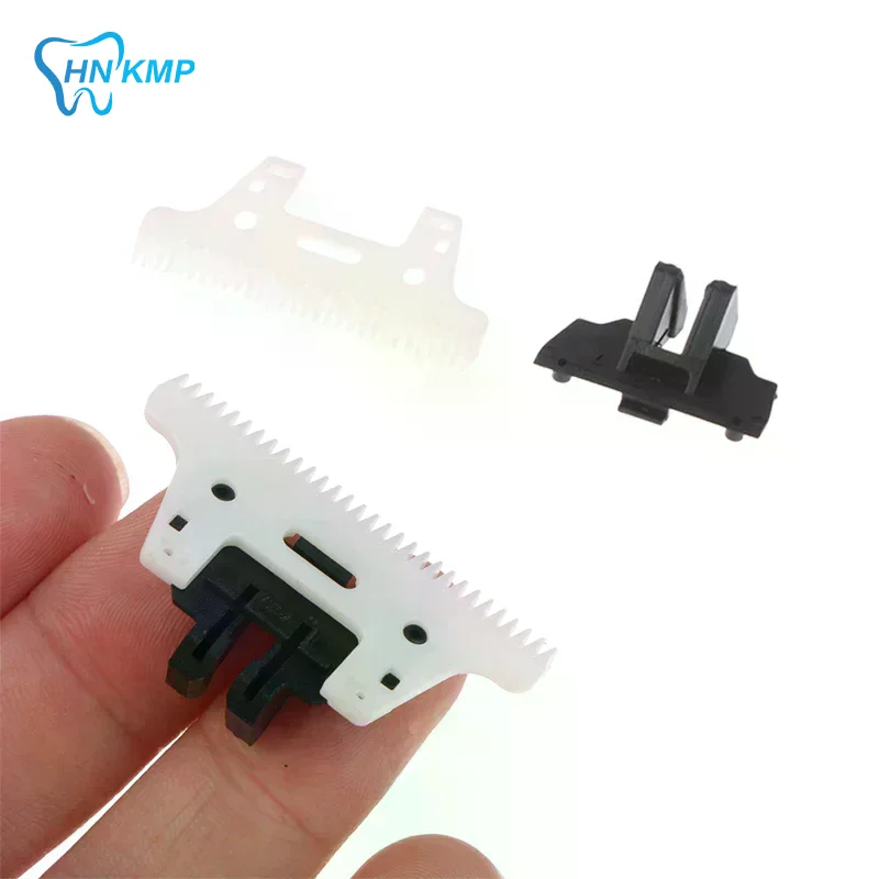 1 cordless 2-hole clipper suitable for hair cutting, trimming, beard accessories, ceramic blade clip