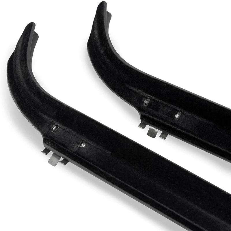 1Set Inner&Outer Car Door Window Seal Belt Weatherstrip Kits For Ford F150 F250 F350 Mustang 1987- 1997