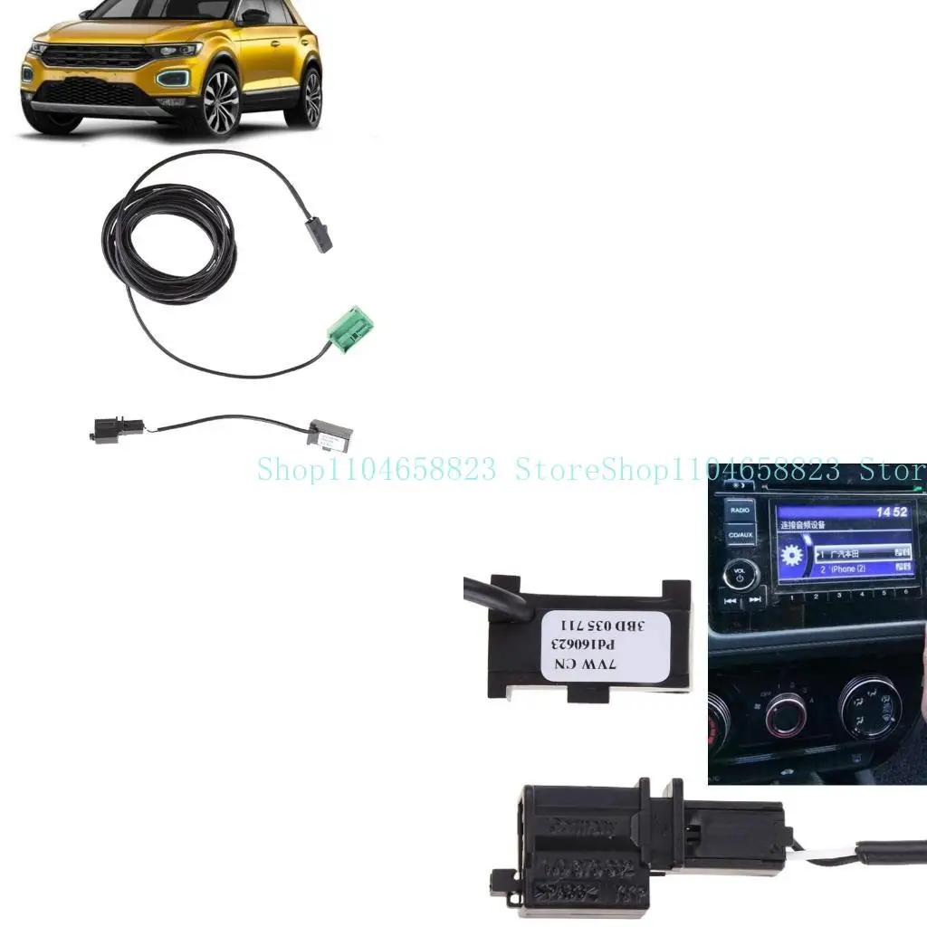 652F CAR Bluetooth-совместимый шнур микрофона для микрофона для RNS315 RNS510 MFD3 652F CAR Bluetooth-совместимый шнур микрофона для микрофона для RNS315 RNS510 MFD3