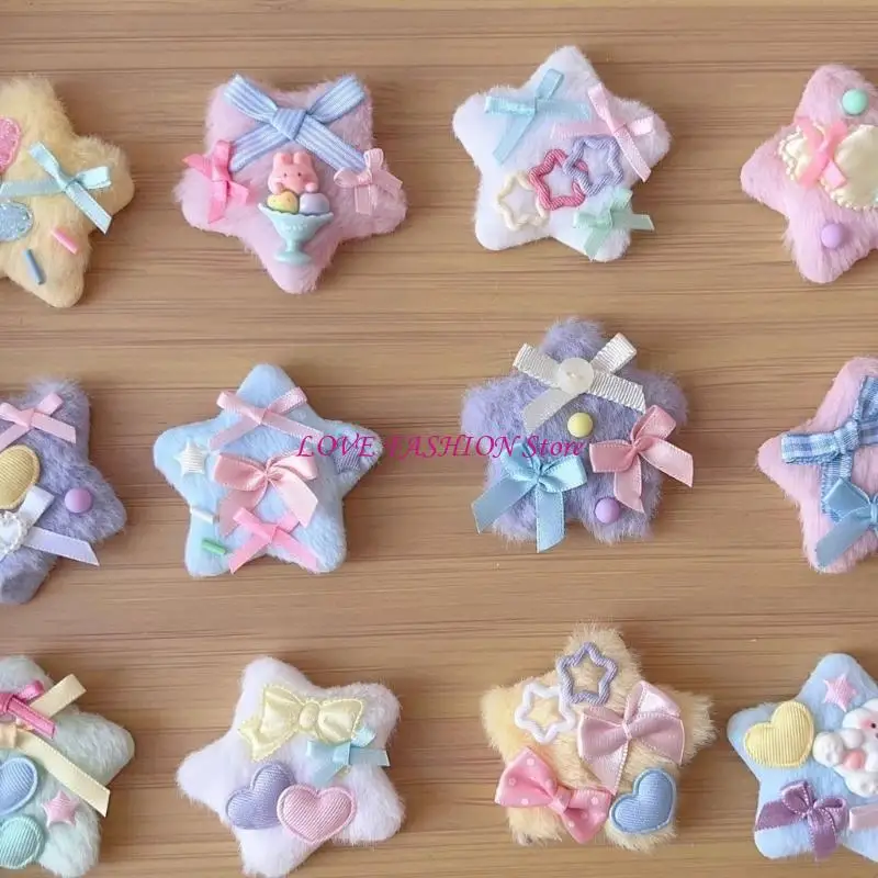 

Funny Star Pattern Hairpin Unique Hairclip Delicate Beautiful Hair Barrettes Y166