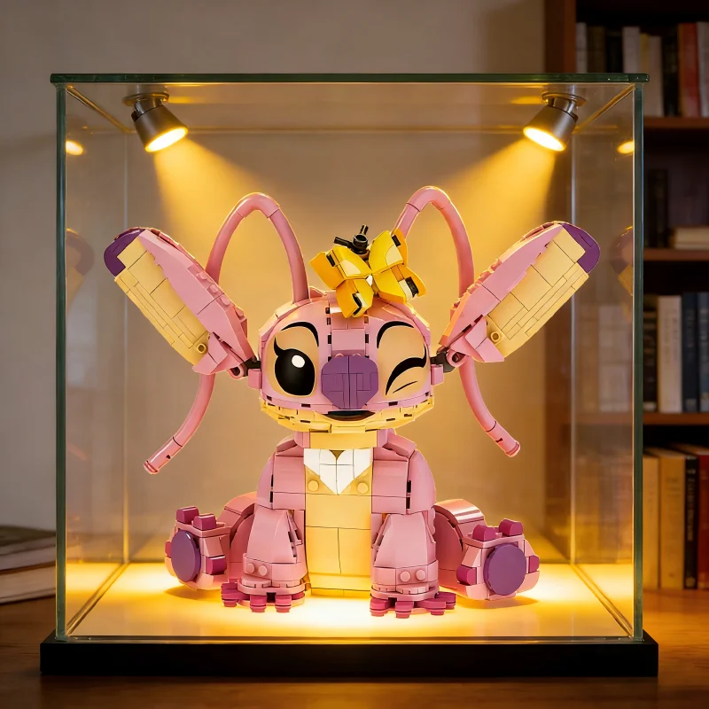 

Рождественский ангел Диснея CP, строительные блоки, 2025, большие игрушки из мультфильмов с подвижными ушками, детская сборка, подарок на день рождения для мальчиков и девочек