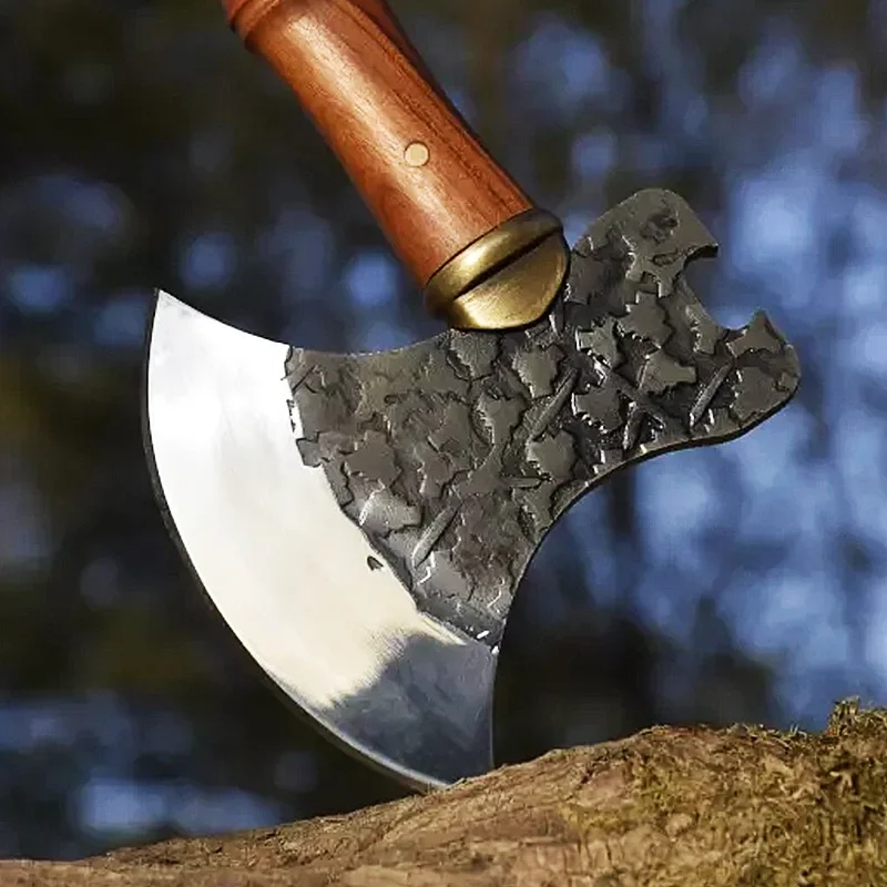 

High-quality Multi-functional Ice Hand Axe Integrated Logging Axe Professional T-actical Axe for Outdoor Survival Hand Tools