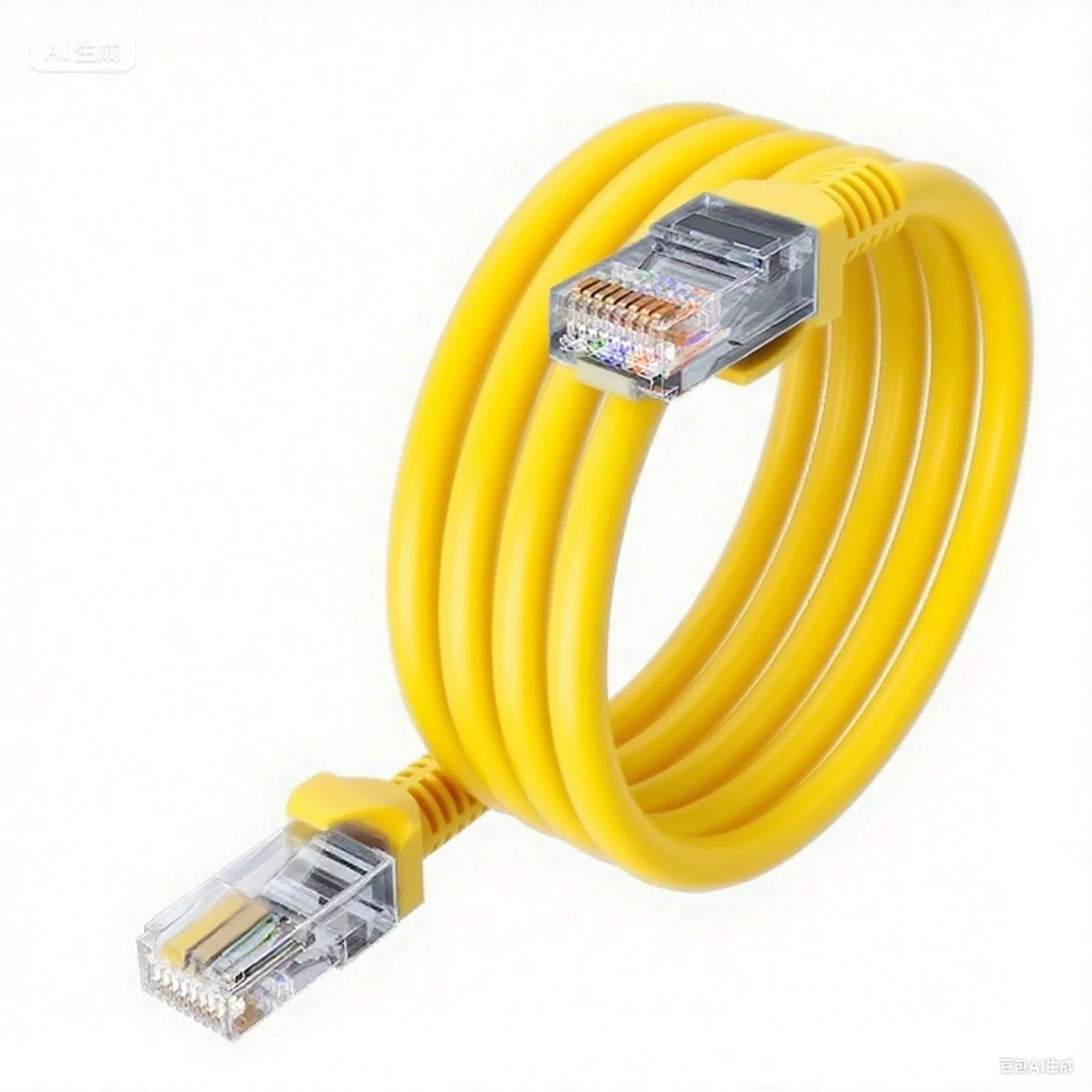 

Патч-кабель UTP Cat6 Ethernet с разъемом RJ45, желтый. Подходит для маршрутизаторов 2M 3M 10M.