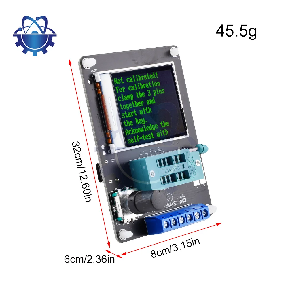 Imagem -06 - Medidor de Frequência de Tensão Esr Gerador de Sinal de Onda Quadrada Pwm Gm328a