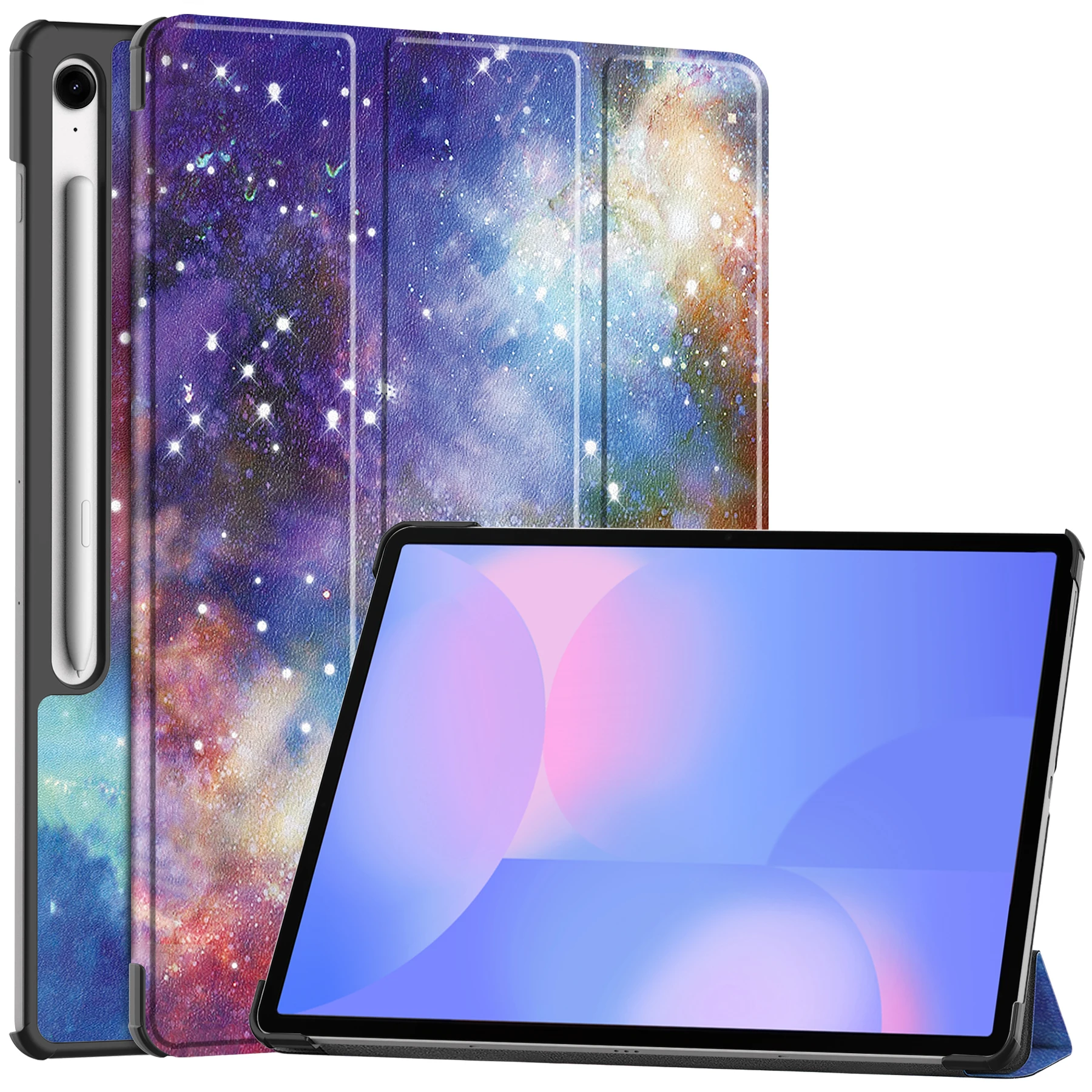 

Для Samsung Galaxy Tab S10FE Plus 2025 SM-X620 X626 X626B 13,1 "складная подставка, многофункциональный защитный чехол с автоматическим режимом сна