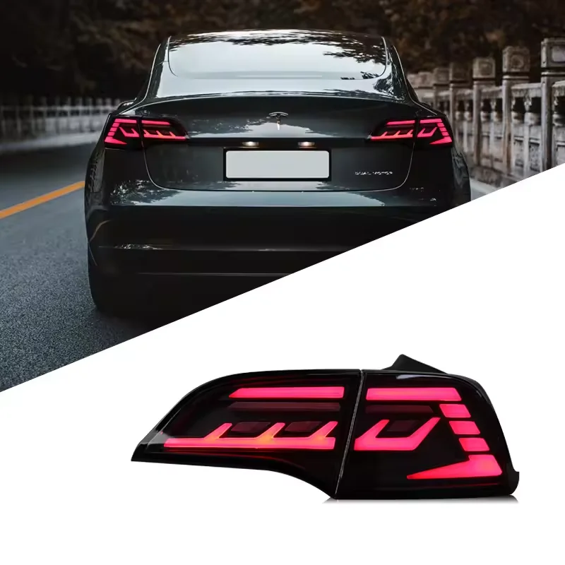 

Подходит для Tesla Model 3, задний фонарь в сборе, модель Tesla, задний фонарь, модифицированный для детской модели, задний фонарь, задний фонарь