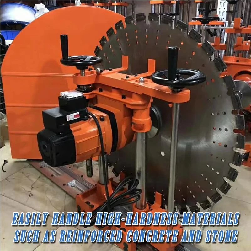 Concrete Cutting Wall Saw, Used In Construction & Renovation Ideal For Indoor Demolition Electric Wall Saw Cutting Machine