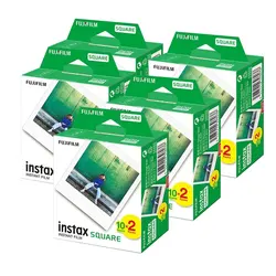 Fujifilm Instax Square White Edge Black Films Photo Paper For Instax SQ10 SQ6 Instant Camera Share SP-3 Printer