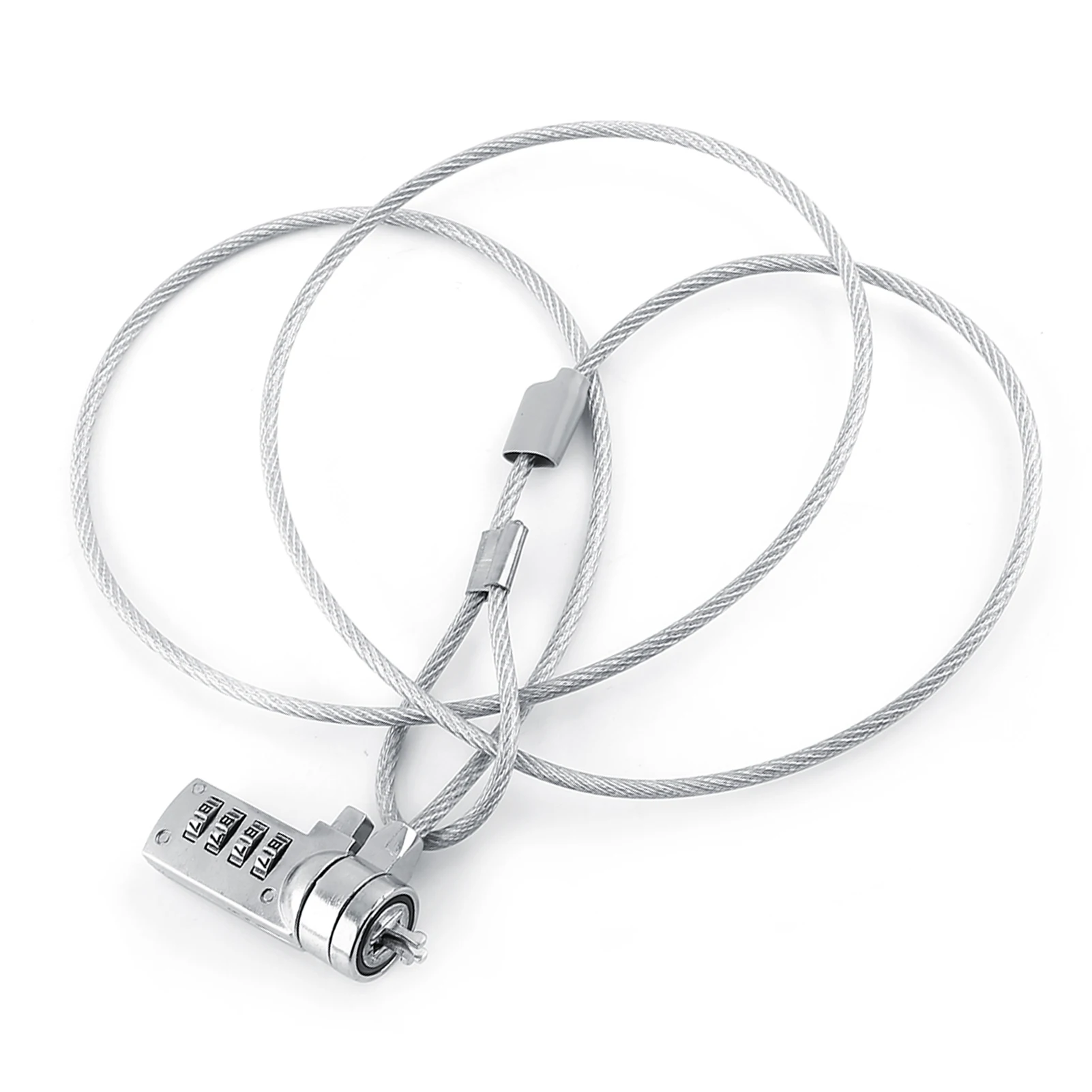 Laptop Combination Security Lock Cable Chain For Notebook PC Combination Security Lock Cable 4 Digit Password Theft Deterrent