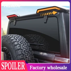 YKSRDNF LED Rear Trunk Spoiler Tail Light for Jeep Wrangler JK JL 2007-2022 Reversing Driving Brake Lamp with Turn Signal
