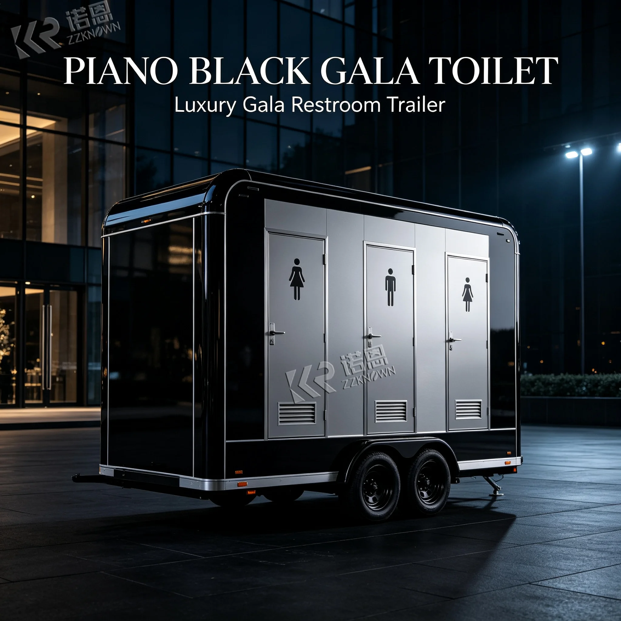 Luxury Restroom Truck Trailer Commercial Composting Movable Restroom Trailers Mobile VIP Toilet Luxury Portable Toilets Trailers