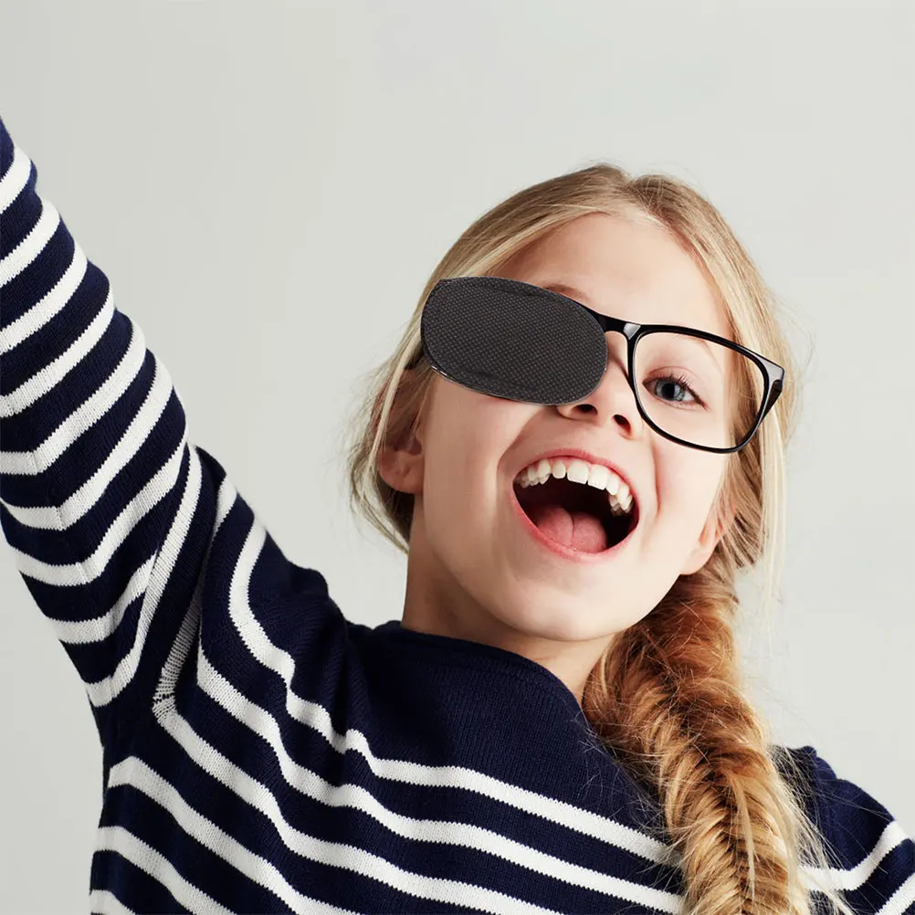 

24 Pcs Kids Eye Patches Bubble Strabismus Correction Light Blocking One eye Toddler Party Favors Birthday Gifts Health