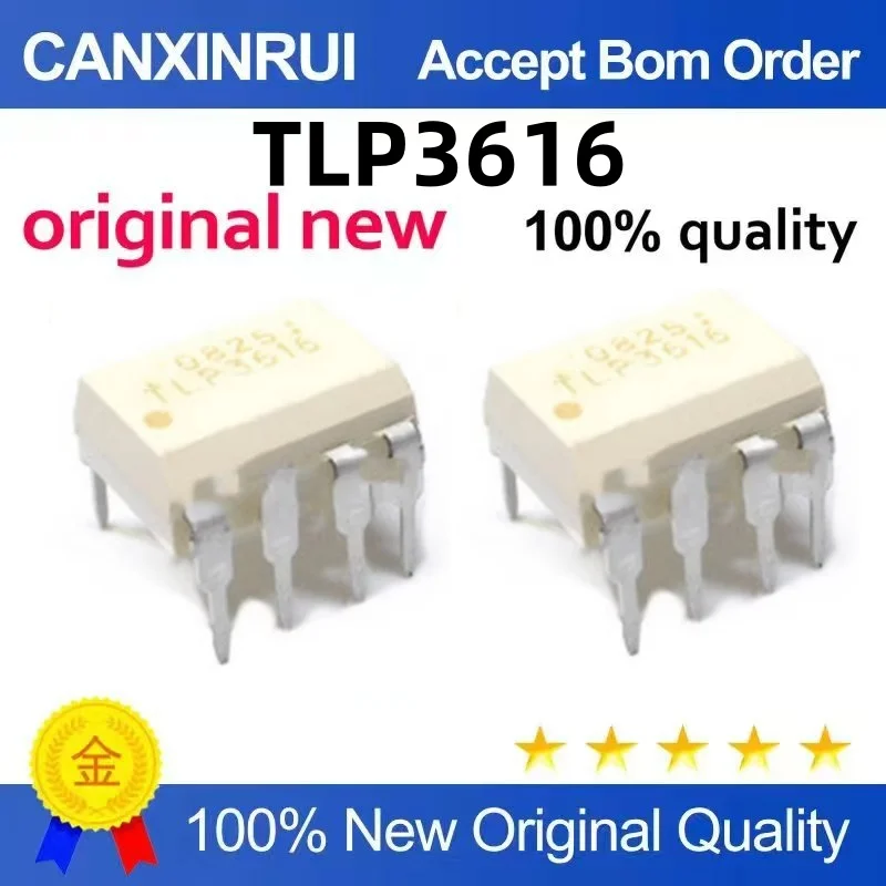 (10-300piezas)Brand new original stock TLP3616 DIP7 in-line optocoupler with a starting shot