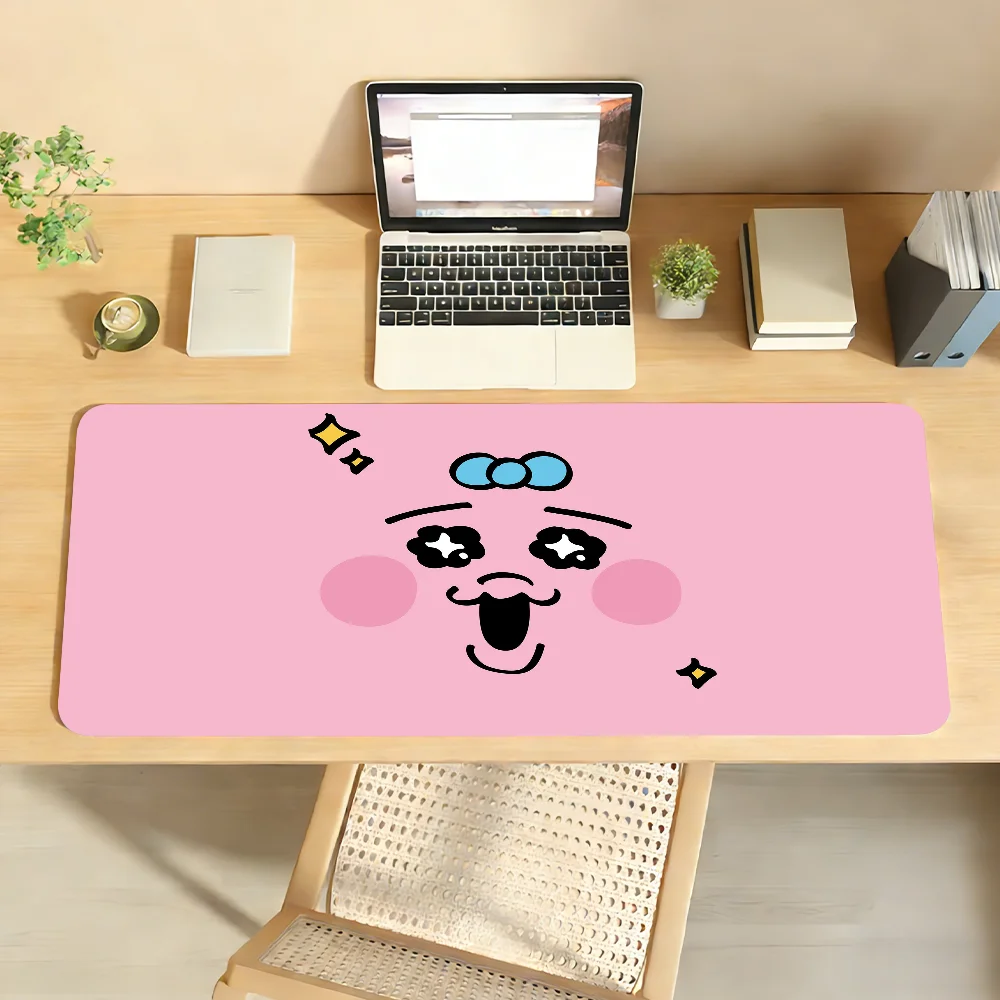 Cartoon O-Opanchu S-Usagi Mauspad, Computer-Laptop-Mauspad aus Gummi, rutschfest, Mauspad für Gamer, Dekoration, Schreibtischunterlage