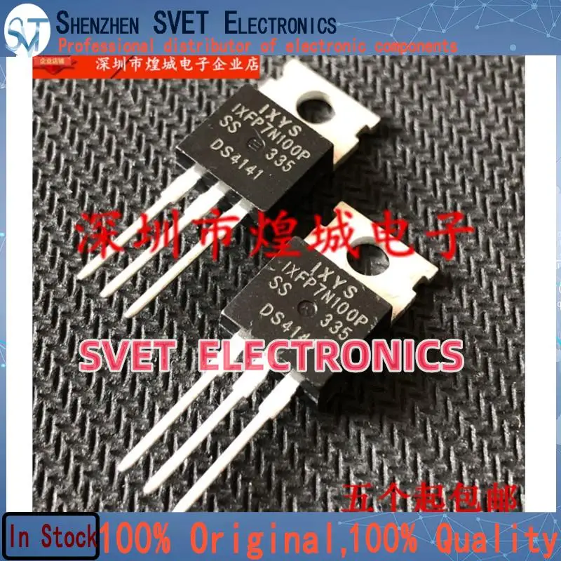 10PCS-50PCS  IXFP7N100P  TO-220 1000V7A  5  Original In Stock Fast shipping