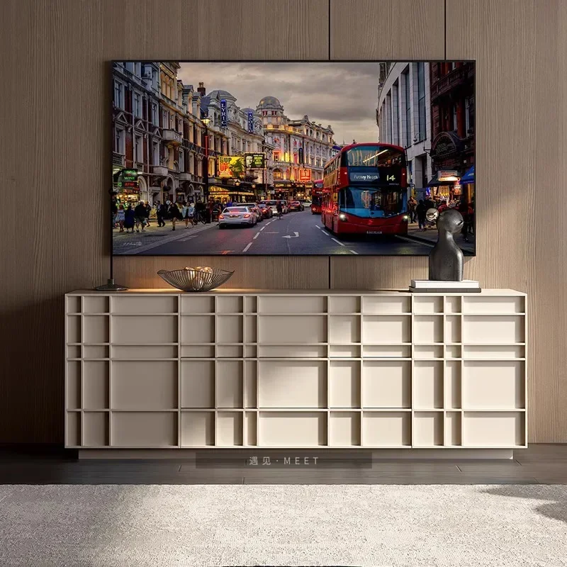 Nordic Light Luxury Creative Sideboard Cabinet Tea Cabinet Entrance Living Room Entrance Storage Cabinet